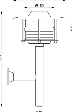 Laura Suardi Maritime Außenwandleuchte Messing IP43 rostfrei* Außenleuchten Antik|Außenleuchten Messing