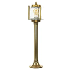 Lido Maritime Gartenleuchte Messing rostfrei H:89cm* Rustikale Lampen|Messinglampen