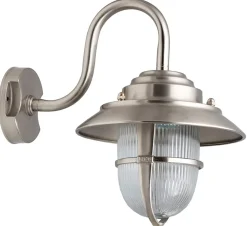 Hot Lido Maritime Laterne außen Wand Haus Hof Echt-Messing