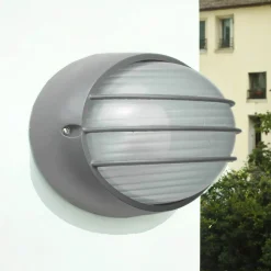 Easylight Maritime Wand Außenlampe Anthrazit oval AMSTERDAM* Rustikale Lampen|Maritime Lampen