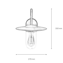 Sale Easylight Maritime Wandlampe für Außen E27 IP44 GÖTEBORG
