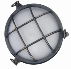 Giovanni Battista Maritime Wandleuchte Außen Messing Glas Bullauge* Außenwandleuchten|Lampen Aus Aller Welt