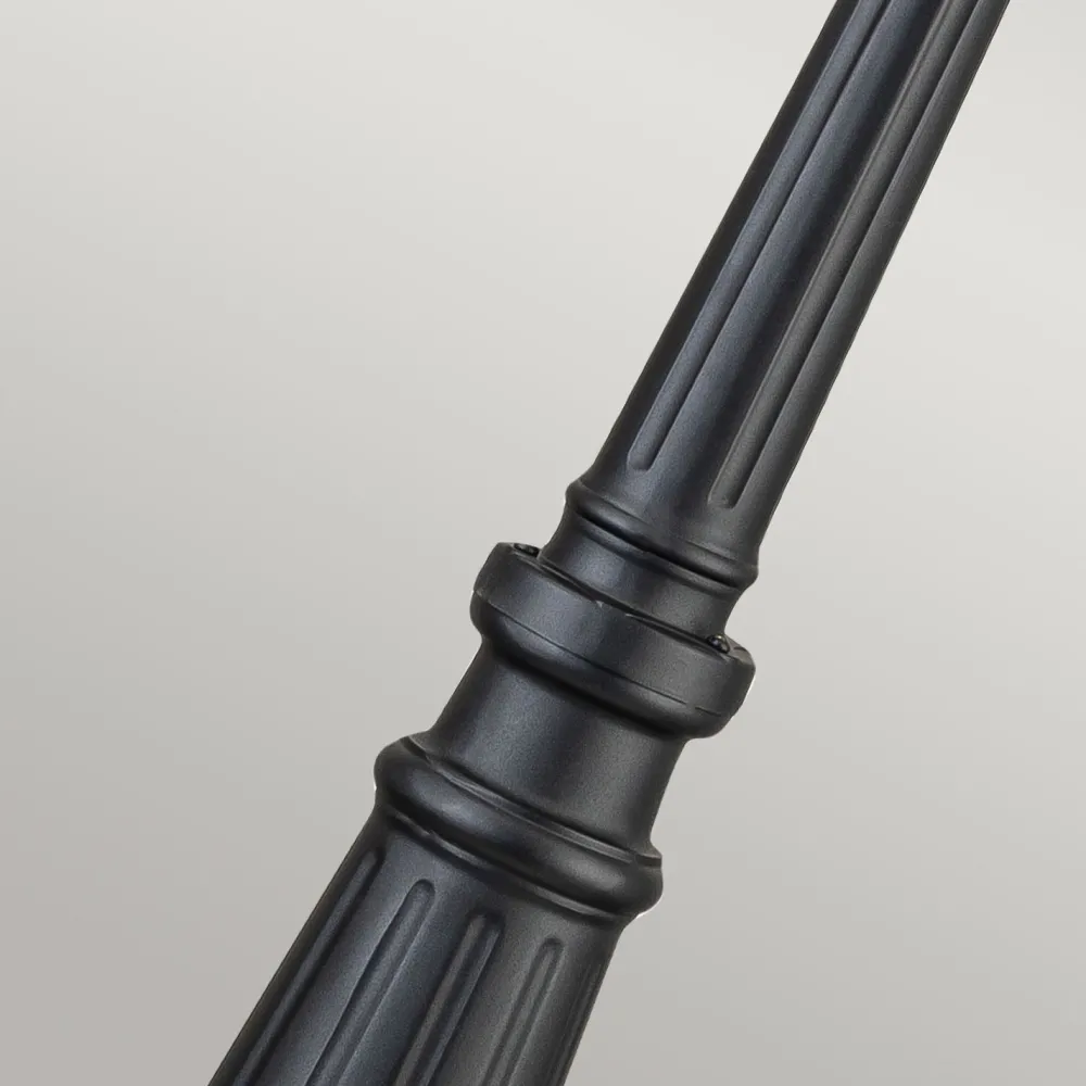 Sale Elstead Mastleuchte 216,4 cm IP44 Vintage Schwarz E27 Garten Weg