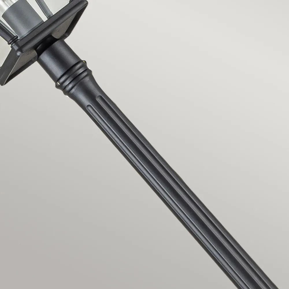 Sale Elstead Mastleuchte 216,4 cm IP44 Vintage Schwarz E27 Garten Weg