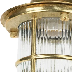 Sale Lido Messing Deckenleuchte außen IP54 Maritim Terrasse