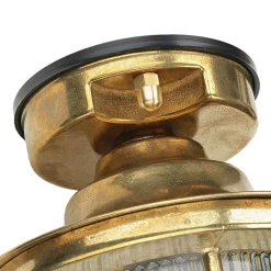 Sale Lido Messing Deckenleuchte außen IP54 Maritim Terrasse