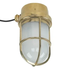 Discount Laura Suardi Messing Deckenleuchte IP44 Maritim Schiff außen