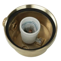 Discount Laura Suardi Messing Deckenleuchte IP44 Maritim Schiff außen