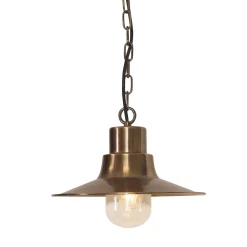 Elstead Messing Hängelampe außen IP44 Maritim Terrasse* Metall Lampen|Rustikale Lampen