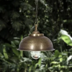 New Giovanni Battista Messing Pendelleuchte Lipari