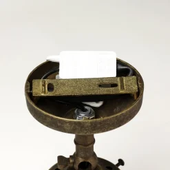 Giovanni Battista Messing Wandlampe in Bronze antik verstellbar* Wandleuchten|Esszimmer Lampen