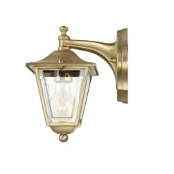 Clearance Lido Messing Wandlampe IP43 Rustikal Terrasse LEROS