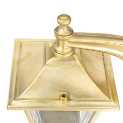 Clearance Lido Messing Wandlampe IP43 Rustikal Terrasse LEROS