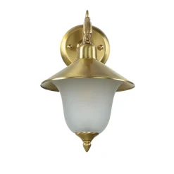 Lido Messing Wandlampe Rustikal elegant H:28cm ANDROS* Außenwandleuchten|Rustikale Lampen