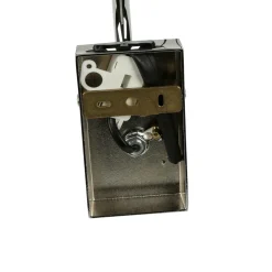 Giovanni Battista Messing Wandleuchte E27 Beige Silber elegant