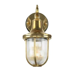 Online Lido Messing Wandleuchte IP64 Maritim Terrasse THISSEAS