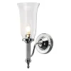 Elstead Messinglampe Badezimmer mit LED in Chrom IP44* Wandleuchten|Metall Lampen