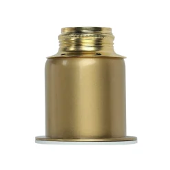 Sigma Metall Deckenleuchte Gold Weiß rund Ø70 cm E27 stylisch* Esszimmer Lampen|Wohnzimmerlampen