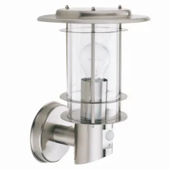 Hot Searchlight Moderne Außenleuchte mit Bewegungsmelder Edel Stahl