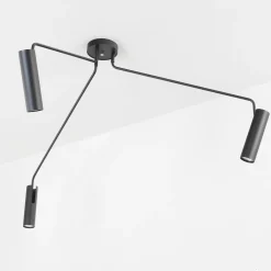 Nowodvorski Moderne Deckenleuchte Schwarz drehbar* Moderne Lampen|Küchenlampen