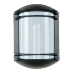 Nowodvorski Moderne halbrunde Außen Gartenleuchte QUARTZ Anthrazit farben* Moderne Lampen|Moderne Außenleuchten