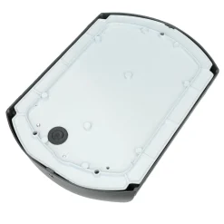 Nowodvorski Moderne halbrunde Außen Gartenleuchte QUARTZ Anthrazit farben* Moderne Lampen|Moderne Außenleuchten