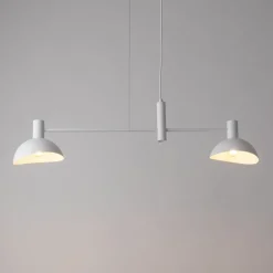 Sigma Moderne Hängelampe Metall Weiß L:90 cm E14 dekorativ* Moderne Lampen|Designerlampen