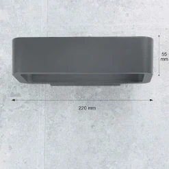 Nowodvorski Moderne LED Wandlampe in anthrazit* Moderne Lampen|Led Außenleuchten