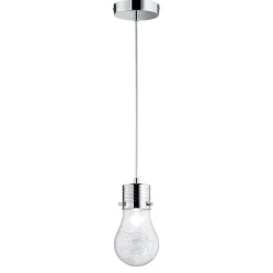 Clearance WOFI Moderne Pendelleuchte Glühbirnenform Ø29cm