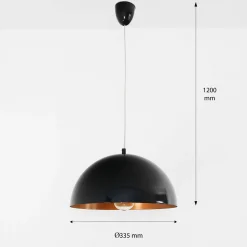 Discount Nowodvorski Moderne Pendelleuchte in schwarz-gold