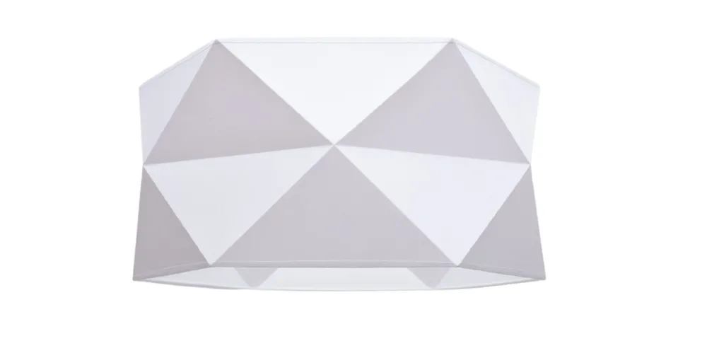 New Belis Moderne Pendelleuchte Stoff blendarm E27 L:70 Weiß