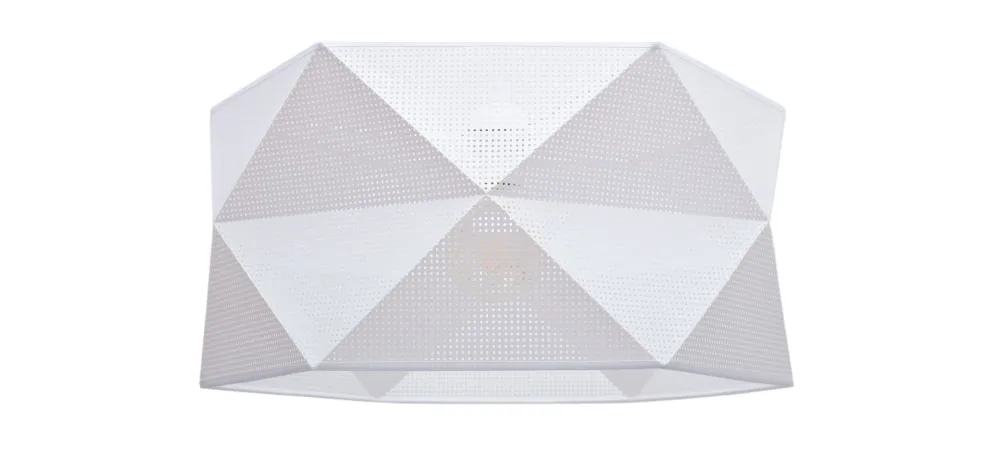 Sale Belis Moderne Pendelleuchte Stoff blendarm E27 L:70 Weiß Gold