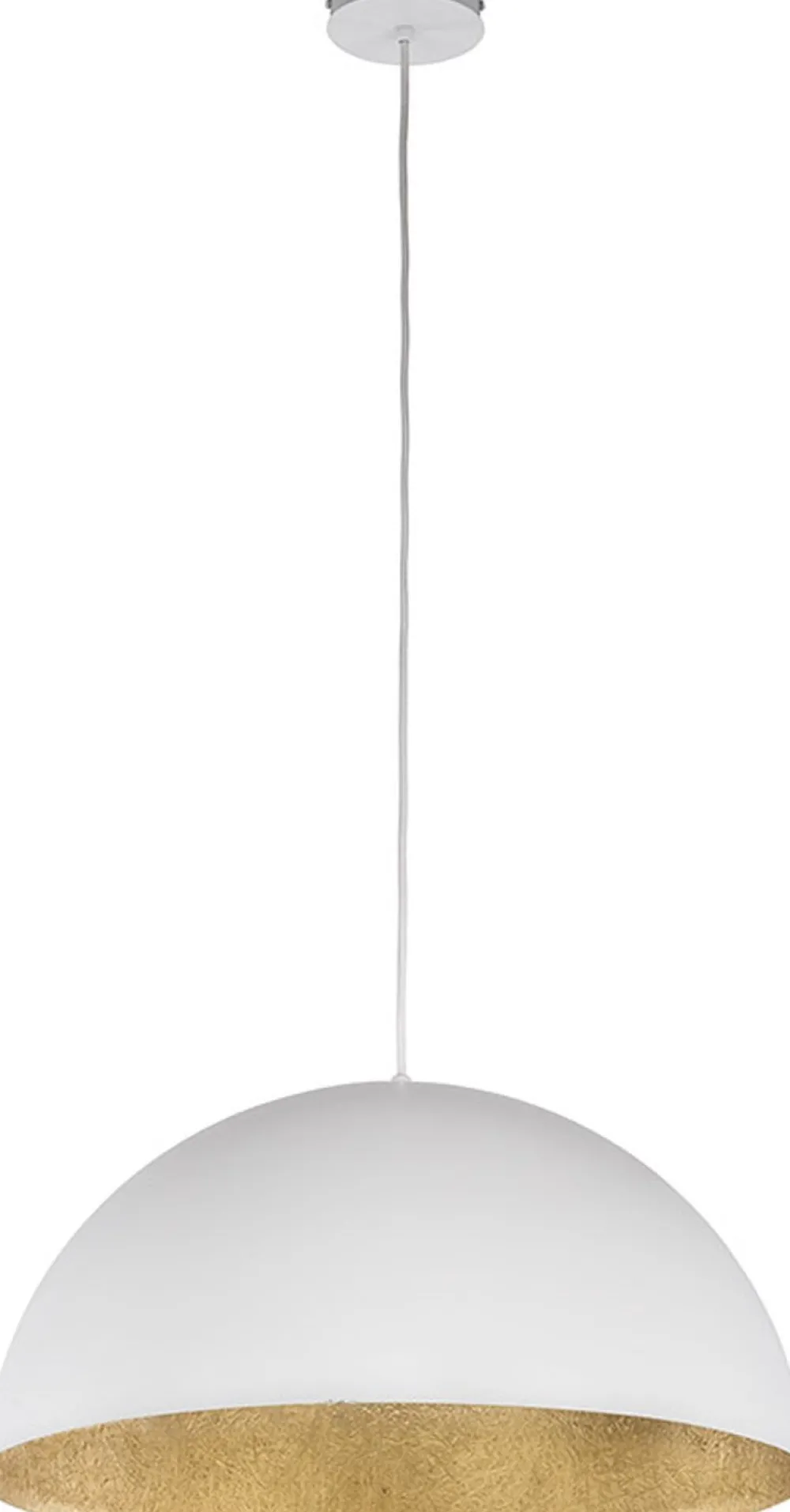 Sigma Moderne Pendelleuchte Weiß Gold Ferra* Hängelampen|Esszimmer Lampen