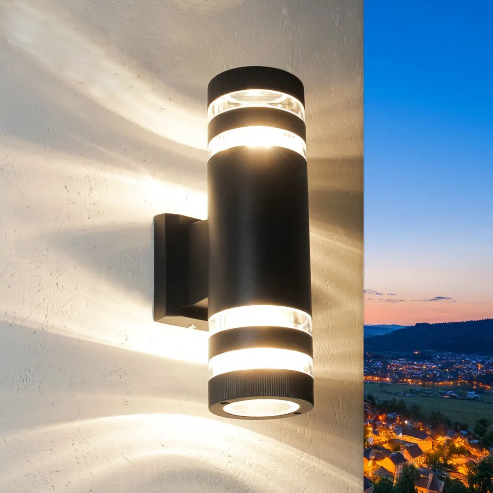 Nowodvorski Moderne runde Außenwandlampe* Moderne Lampen|Fassadenstrahler