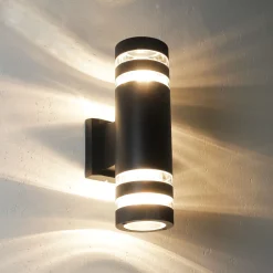 Nowodvorski Moderne runde Außenwandlampe* Moderne Lampen|Fassadenstrahler