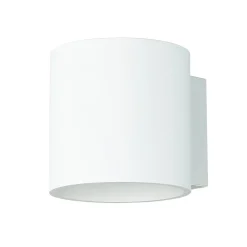 Sollux Moderne runde Wandleuchte RODA Weiß* Flurlampen|Küchenlampen