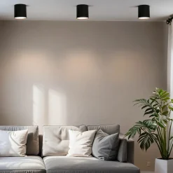 Nowodvorski Moderne Spot Lampe Decke Schwarz Ø13cm GU10 POINT* Moderne Lampen|Küchenlampen