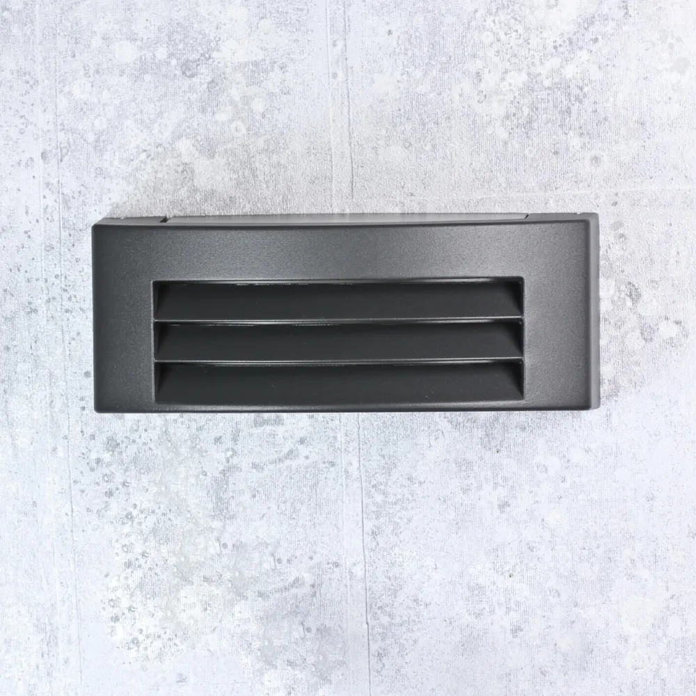 Sale Nowodvorski Moderne Wandaußenleuchte in grau mit Lamellen