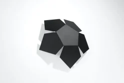 Sollux Moderne Wandlampe Schwarz Lichteffekt Metall dekorativ* Wandleuchten|Flurlampen