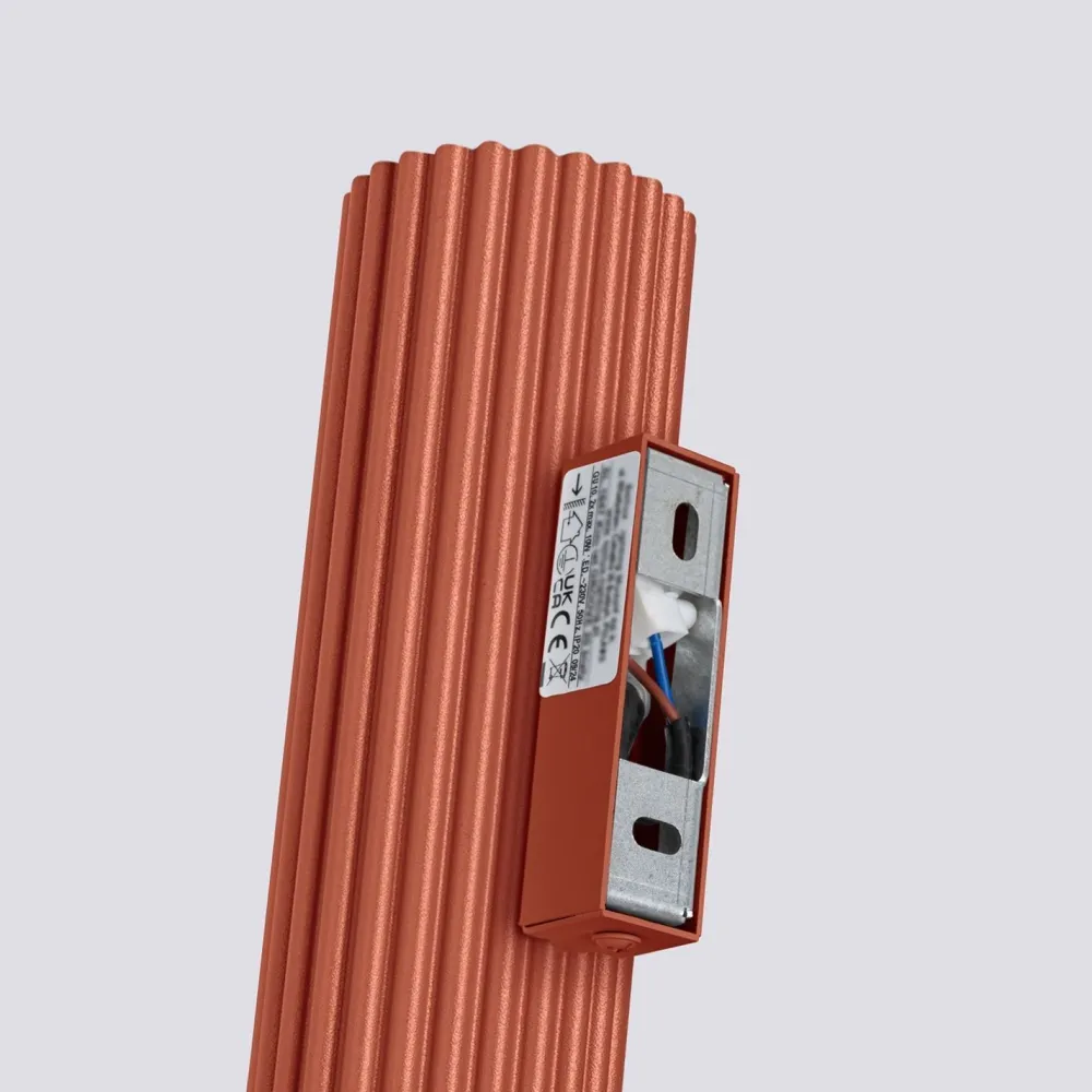 Sale Sollux Moderne Wandlampe Up Down H: 30 cm Rot GU10 2-flammig Alu