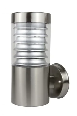 SU-MA Moderne Wandleuchte Außen Edelstahl IP44* Außenwandleuchten|Feuchtraumleuchten