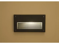 Nowodvorski Moderne Wandleuchte mit Lamellen* Außenwandleuchten|Außenleuchten Anthrazit