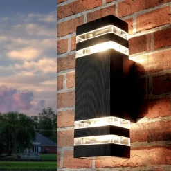 Nowodvorski Moderne Wandleuchte Up Down für Außen E27 IP54 RIO* Moderne Lampen|Fassadenstrahler