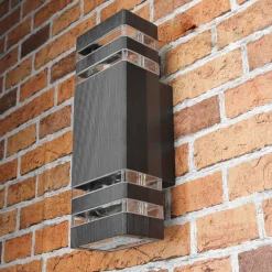 Nowodvorski Moderne Wandleuchte Up Down für Außen E27 IP54 RIO* Moderne Lampen|Fassadenstrahler