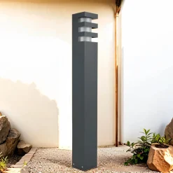 Best SU-MA Moderne Wegeleuchte Anthrazit 75cm IP54 E27