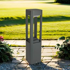 SU-MA Moderne Wegeleuchte Anthrazit 50 cm IP54 GX53* Metall Lampen|Wegeleuchten