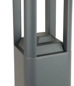 SU-MA Moderne Wegeleuchte Anthrazit 50 cm IP54 GX53* Metall Lampen|Wegeleuchten