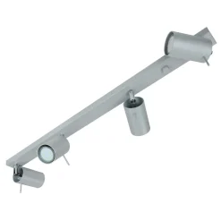 Sollux Moderner Deckenstrahler ETNA Grau 80 cm lang* Wohnzimmerlampen|Moderne Lampen
