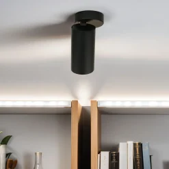 Nowodvorski Moderner Deckenstrahler Schwarz GU10 H:13cm klein* Moderne Lampen|Küchenlampen