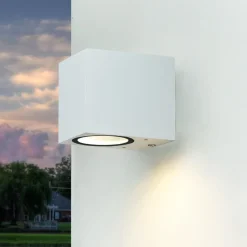 Easylight Moderner quadratischer Außen Down Strahler AALBORG* Moderne Lampen|Moderne Außenleuchten